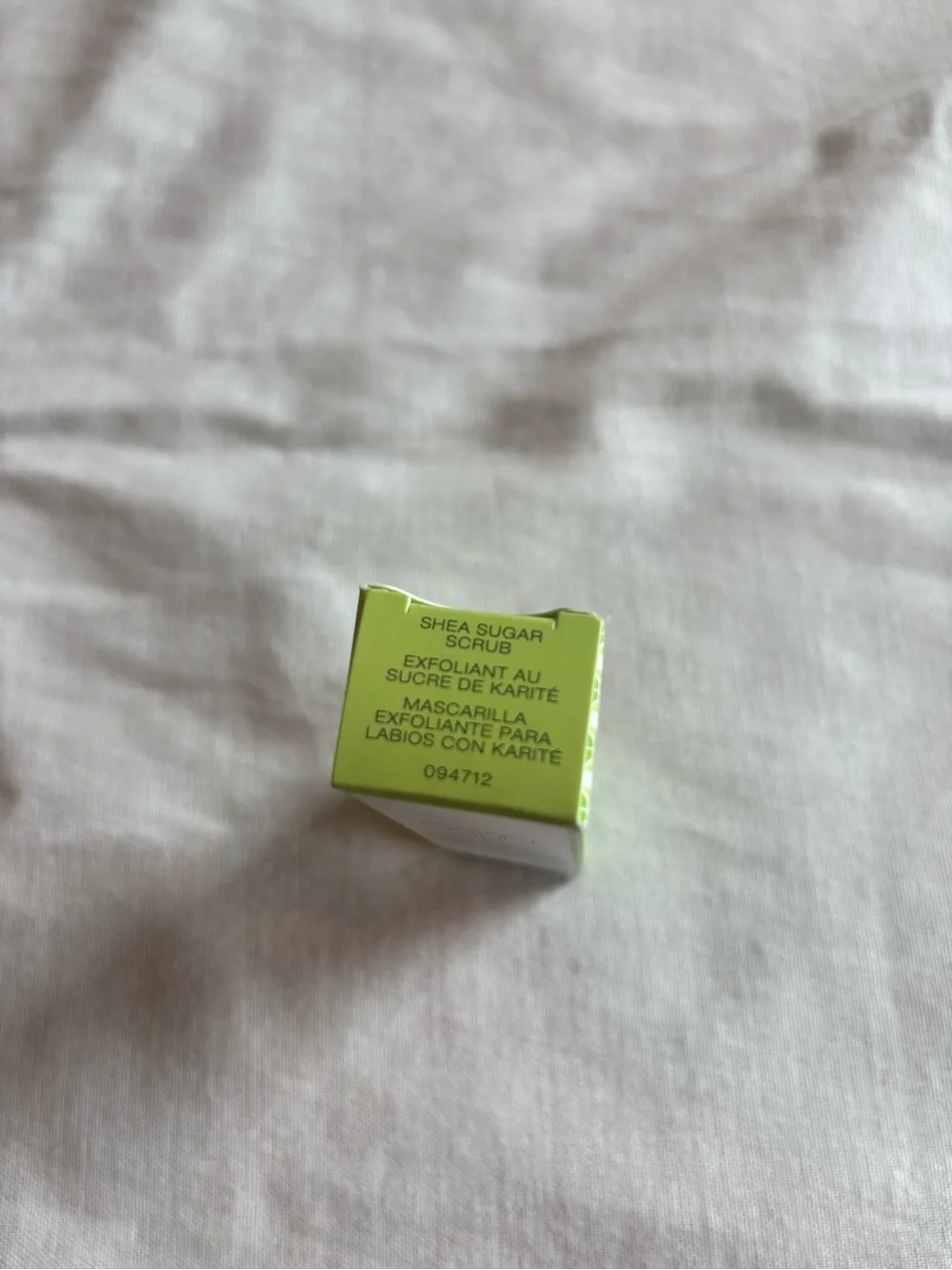 NEW Mary Kay Satin Lips Shea Sugar Scrub White Tea Citrus Lip Exfoliator